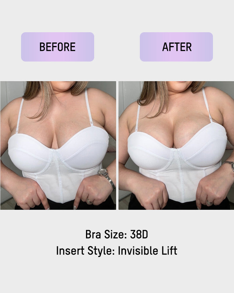 Mango Shaped Breathable Self-Adhesive Invisible Bra (2 Pairs)
