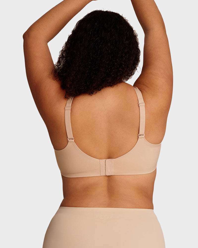 Underwire Adjustable Deep V-neck Bra