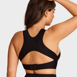 Front Closure Cross-Back Wireless Posture Bra