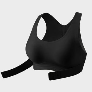Front Closure Cross-Back Wireless Posture Bra