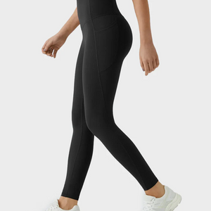 Tummy Control Butt-Lifting Training Leggings with Pockets