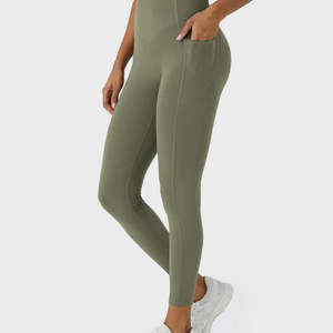 Tummy Control Butt-Lifting Training Leggings with Pockets