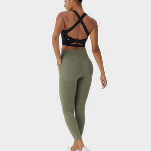 Tummy Control Butt-Lifting Training Leggings with Pockets