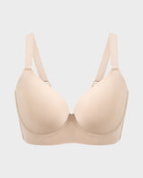 Back Smoothing Push-Up Plunge Bra