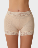 High Waist Lace Smooth Shapewear Shorts