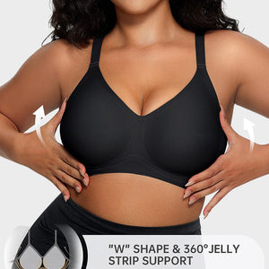 Seamless Soft Comfort Jelly Strip Wireless Bra