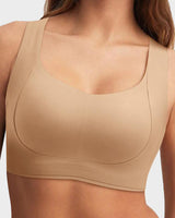 Full Support Wireless Push-Up Minimizer Bra