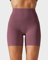 High-Waist Mesh Tummy Control Breathable Boyshorts