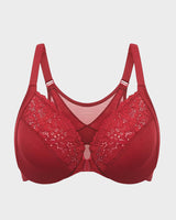 Lace Full Coverage Front Closure Posture Bra