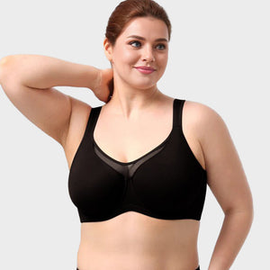 Plus Size Cooling Full Coverage Minimizer Bra