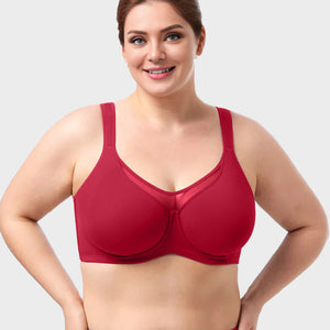 Plus Size Cooling Full Coverage Minimizer Bra