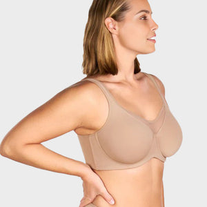 Plus Size Cooling Full Coverage Minimizer Bra