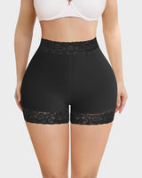 Sculpting Lace Shapewear Shorts for Tummy Control & Butt Lift