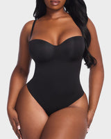 Seamless Strapless Thong Bodysuit