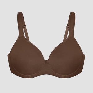 Soft Plus Size Full Coverage Unlined Minimizer Bra