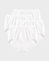 Sterilized Cotton High-Rise Disposable Briefs (4 Pack)