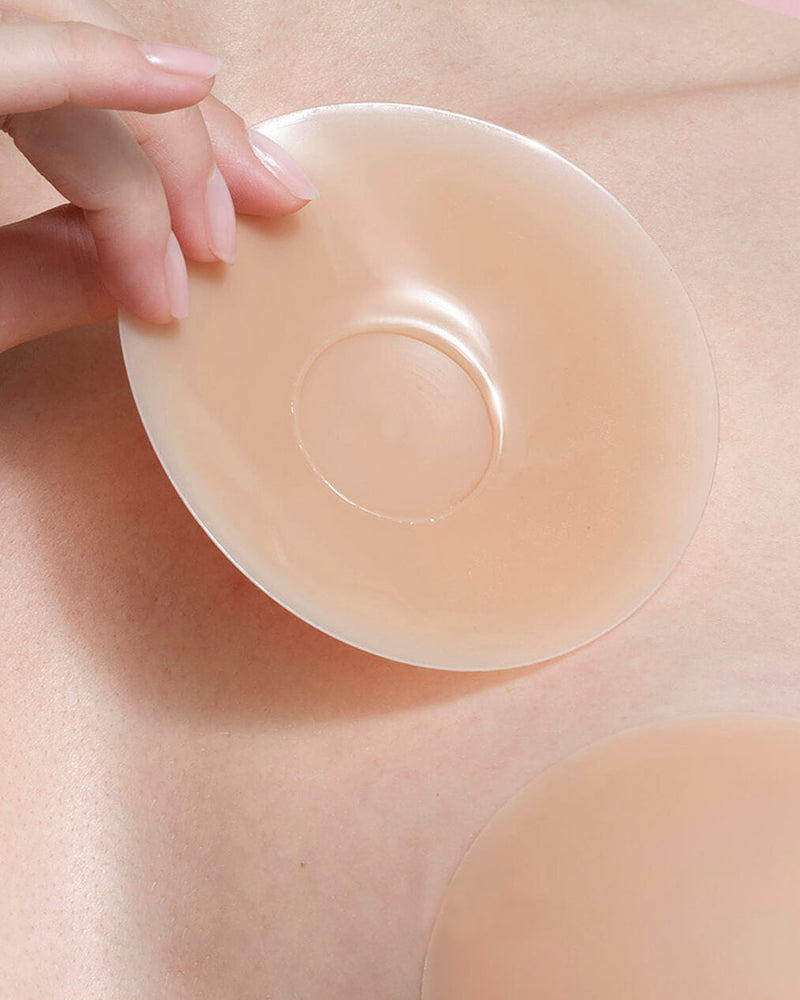 Ultra-Thin Invisible Adhesive Silicone Nipple Covers (2 Pairs)