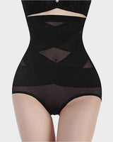 Ultra High Waist Tummy Control Mesh Shaping Panty