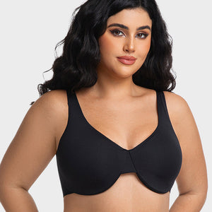 Underwire Adjustable Deep V-neck Bra