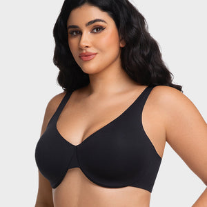 Underwire Adjustable Deep V-neck Bra