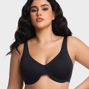 Underwire Adjustable Deep V-neck Bra