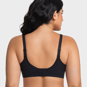 Underwire Adjustable Deep V-neck Bra