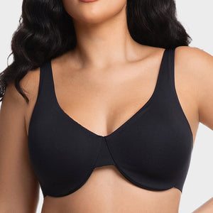 Underwire Adjustable Deep V-neck Bra
