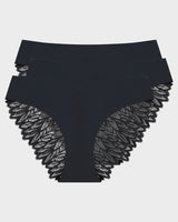 Lace No Show Seamless Cheeky Panty (3 Pack)